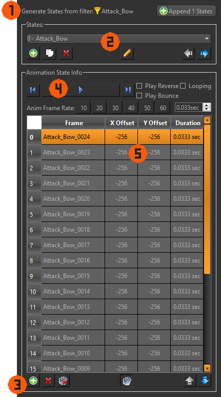 Sprite Item Properties